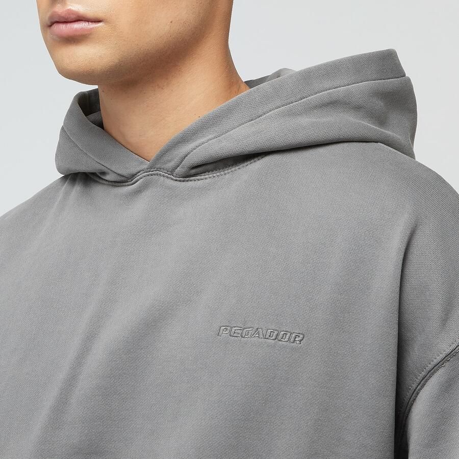 Pegador Logo Oversized Hoodie Men Hoodies & Sweaters grijs Maat XL Kleding - Foto 2