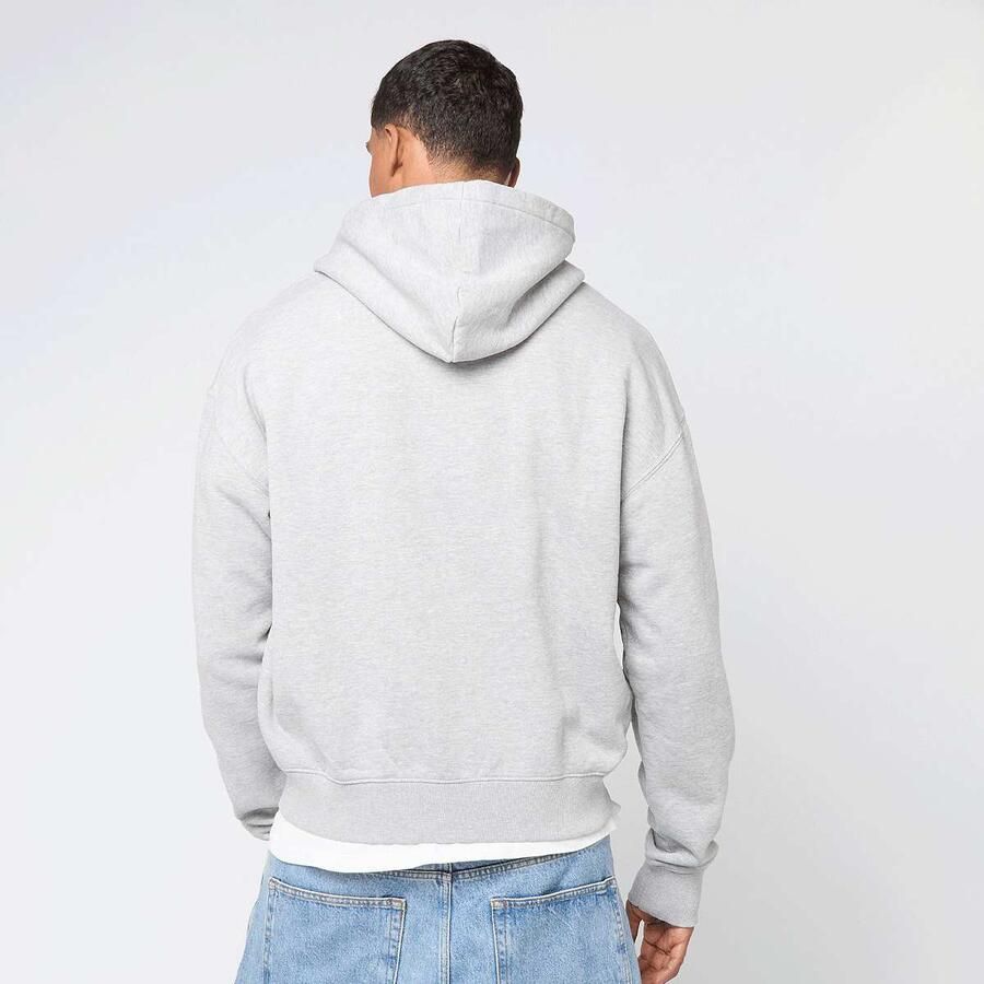 Pegador Logo Oversized Sweat Jacket Men Hoodies & Sweaters grijs Maat XL Kleding