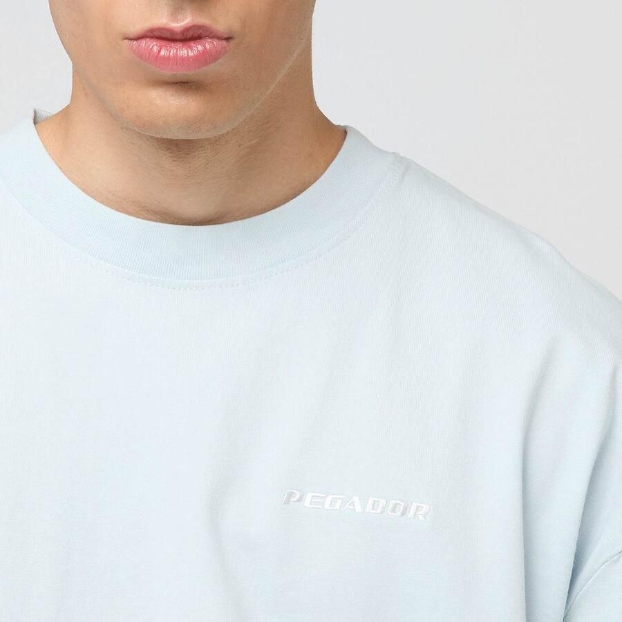 Pegador Logo Oversized Tee Men T-Shirts & Polo's blauw Maat XL Kleding - Foto 3