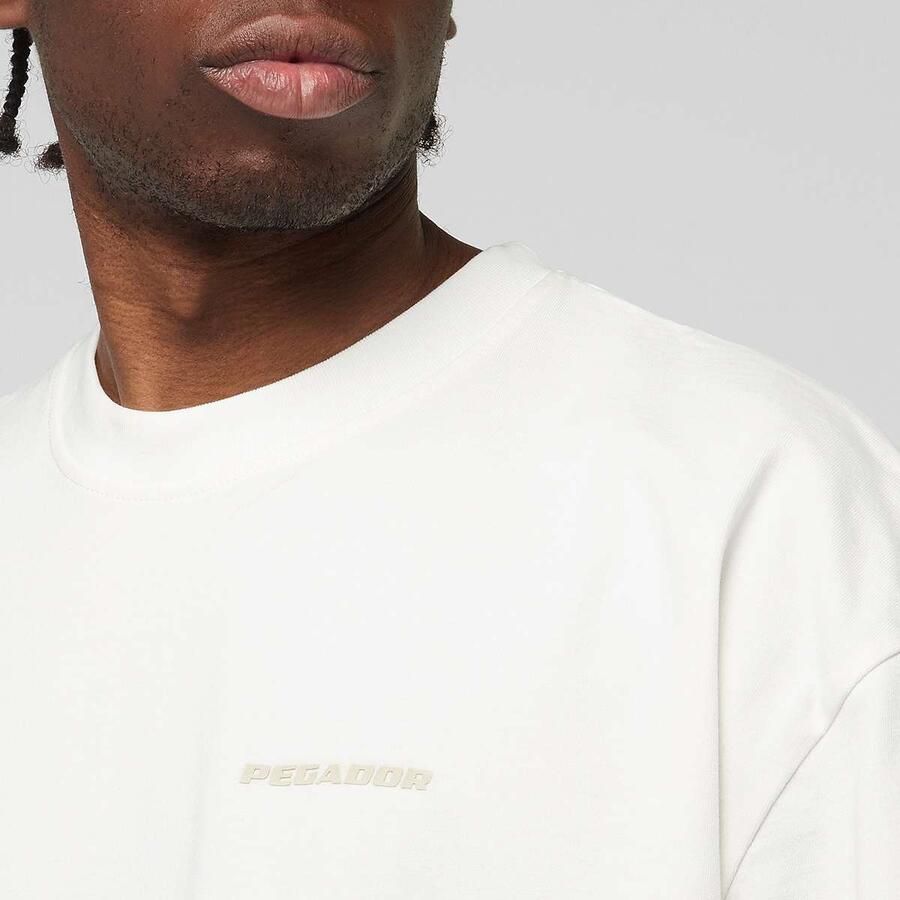 Pegador Logo Oversized Tee Men T-Shirts & Polo's wit Maat XL Kleding - Foto 2