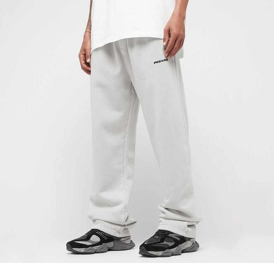 Pegador Logo Wide Sweat Pants Men Trainingsbroeken beige Maat XL Kleding - Foto 3