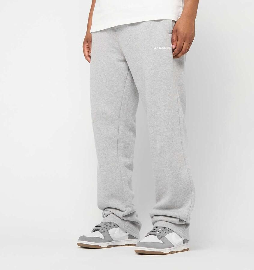 Pegador Logo Wide Sweat Pants Men Trainingsbroeken grijs Maat XL Kleding - Foto 3