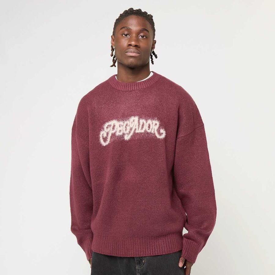 Pegador Nepole Oversized Knit Sweater Men Kleding rood Maat XL - Foto 3