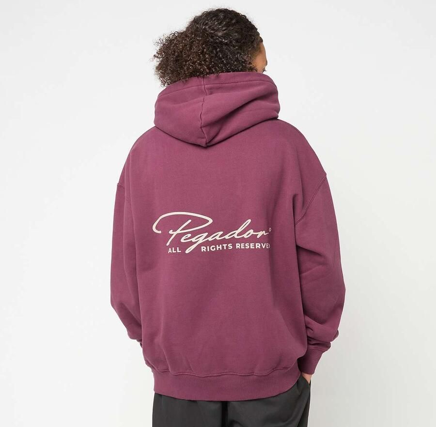 Pegador Pike Oversized Hoodie Men Hoodies & Sweaters rood Maat XL Kleding - Foto 3