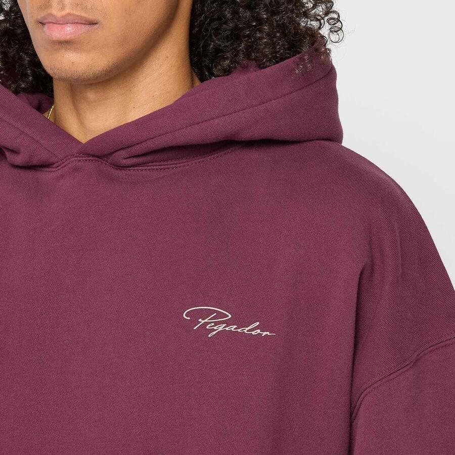 Pegador Pike Oversized Hoodie Men Hoodies & Sweaters rood Maat XL Kleding - Foto 1