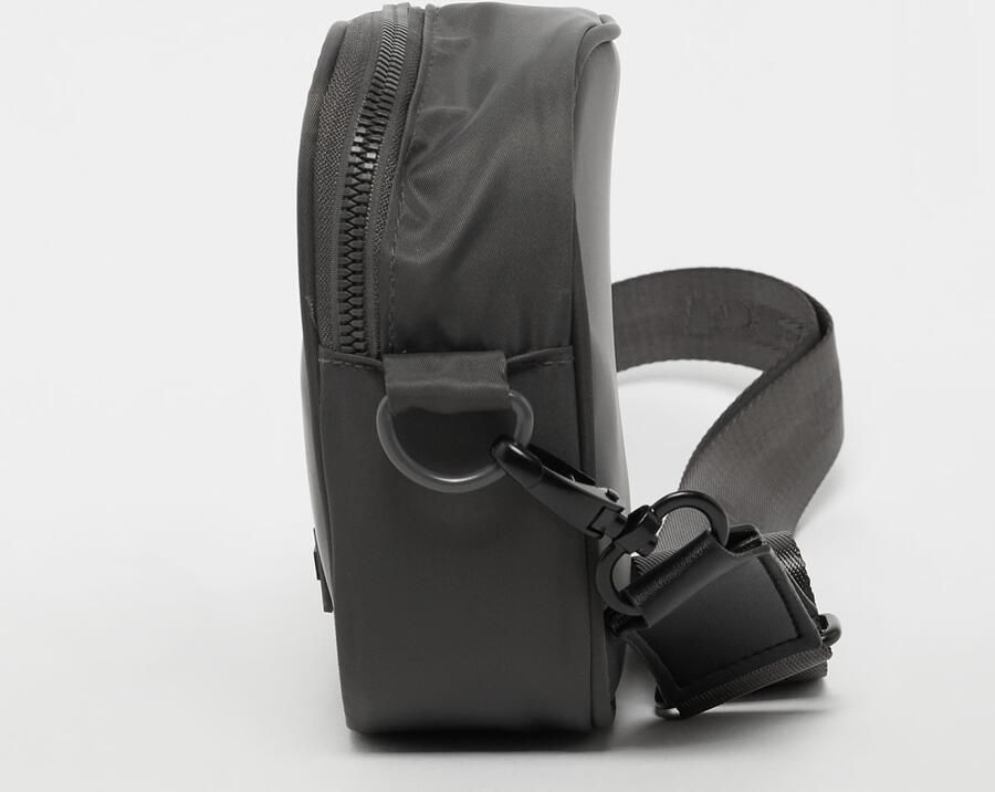 Pegador Rubber Logo Patch Nylon Shoulder Strap Bag Unisex Schoudertassen grijs Maat ONE SIZE Accessoires
