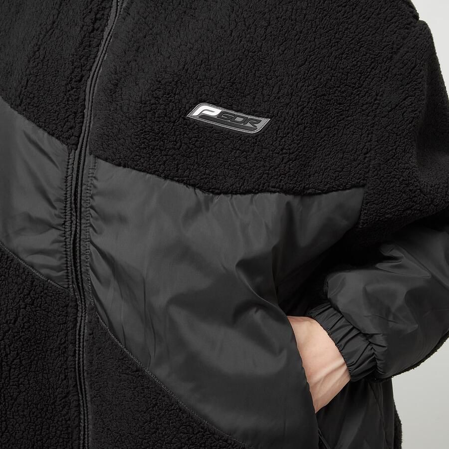 Pegador Teddy Fabric Mix Jacket Wo Tussenseizoensjassen zwart Maat S Kleding - Foto 2