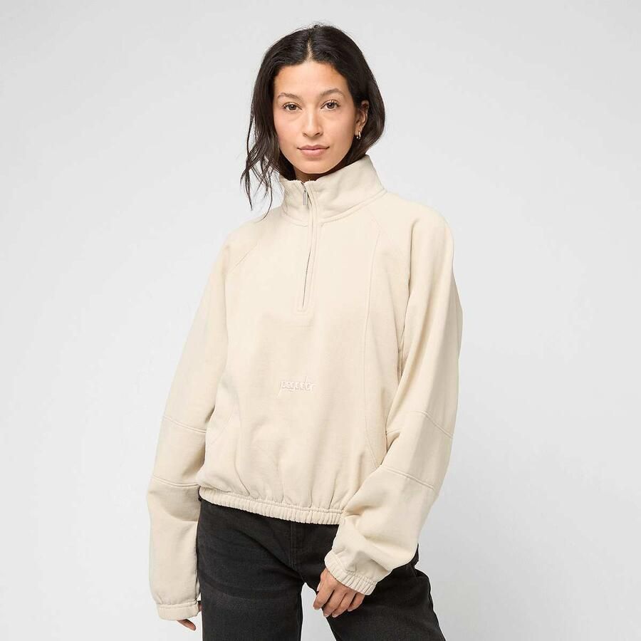 Pegador Thali Oversized Halfzip Sweater Women Hoodies & Sweaters beige Maat XS Kleding - Foto 3