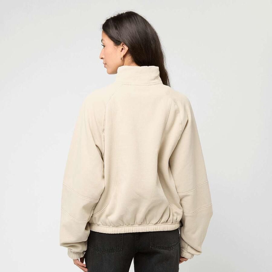 Pegador Thali Oversized Halfzip Sweater Women Hoodies & Sweaters beige Maat XS Kleding