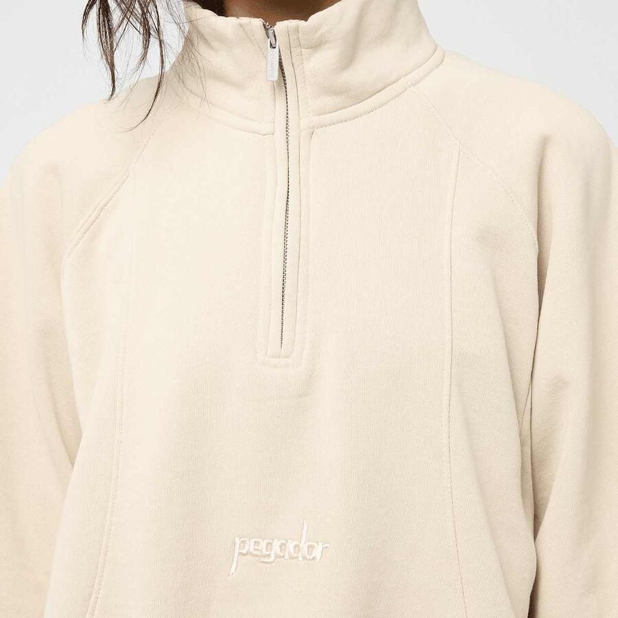 Pegador Thali Oversized Halfzip Sweater Women Hoodies & Sweaters beige Maat XS Kleding - Foto 2