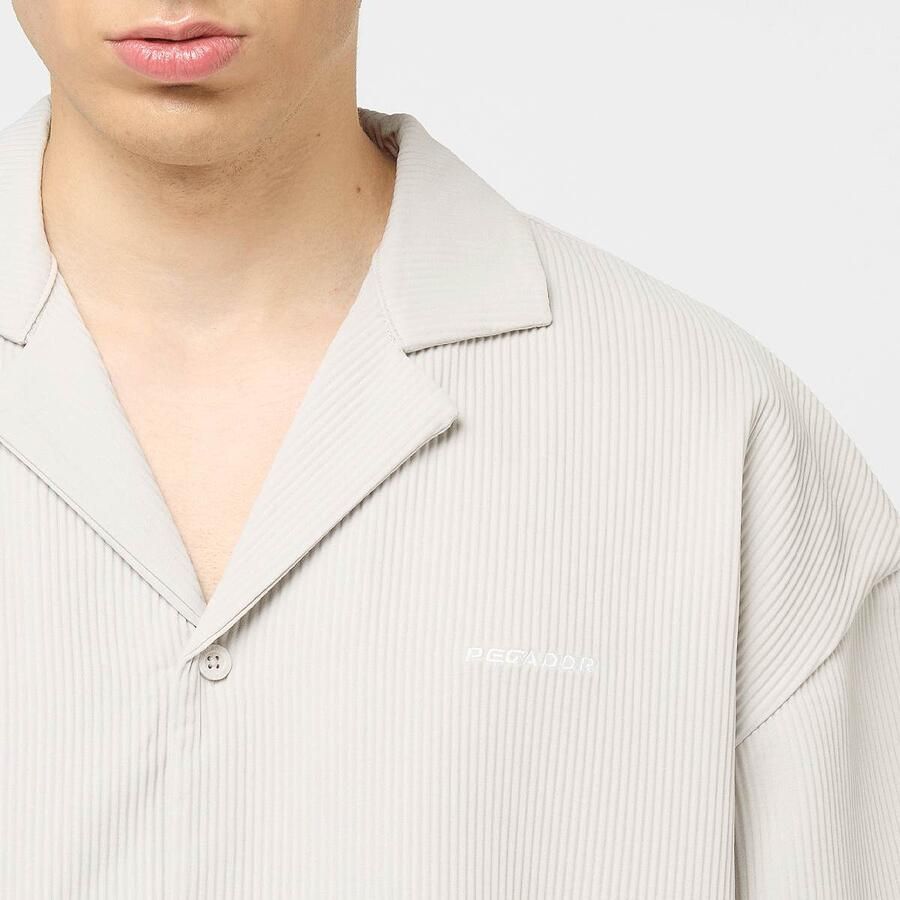 Pegador Relaxed fit vrijetijdsoverhemd met structuurmotief model 'TROY' - Foto 3