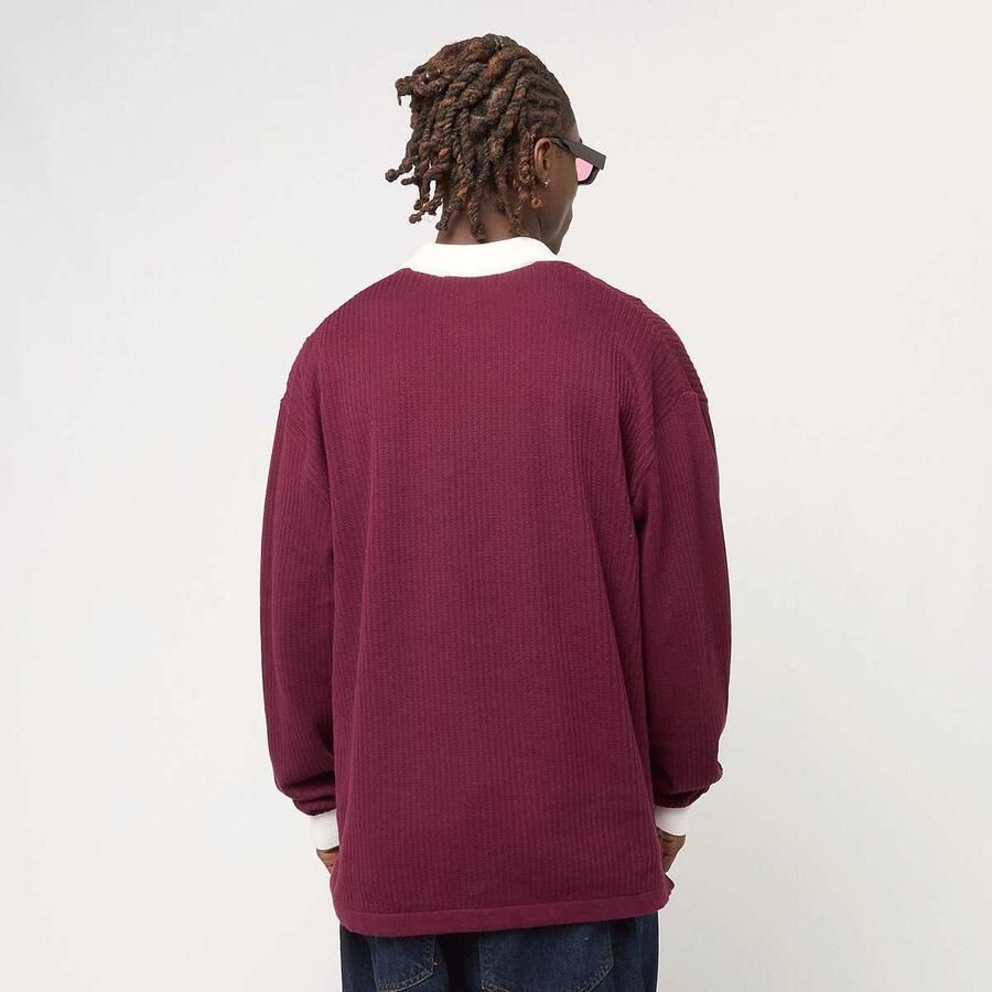 Pegador Yemo Regular Longsleeve Knit Trikot Men Longsleeves rood Maat XL Kleding - Foto 2