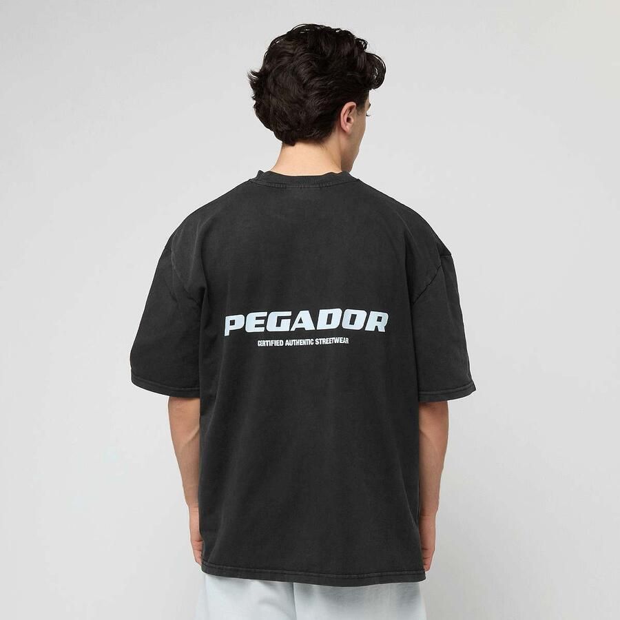 Pegador Zenor Oversized Tee Men T-Shirts & Polo's zwart Maat XL Kleding - Foto 3