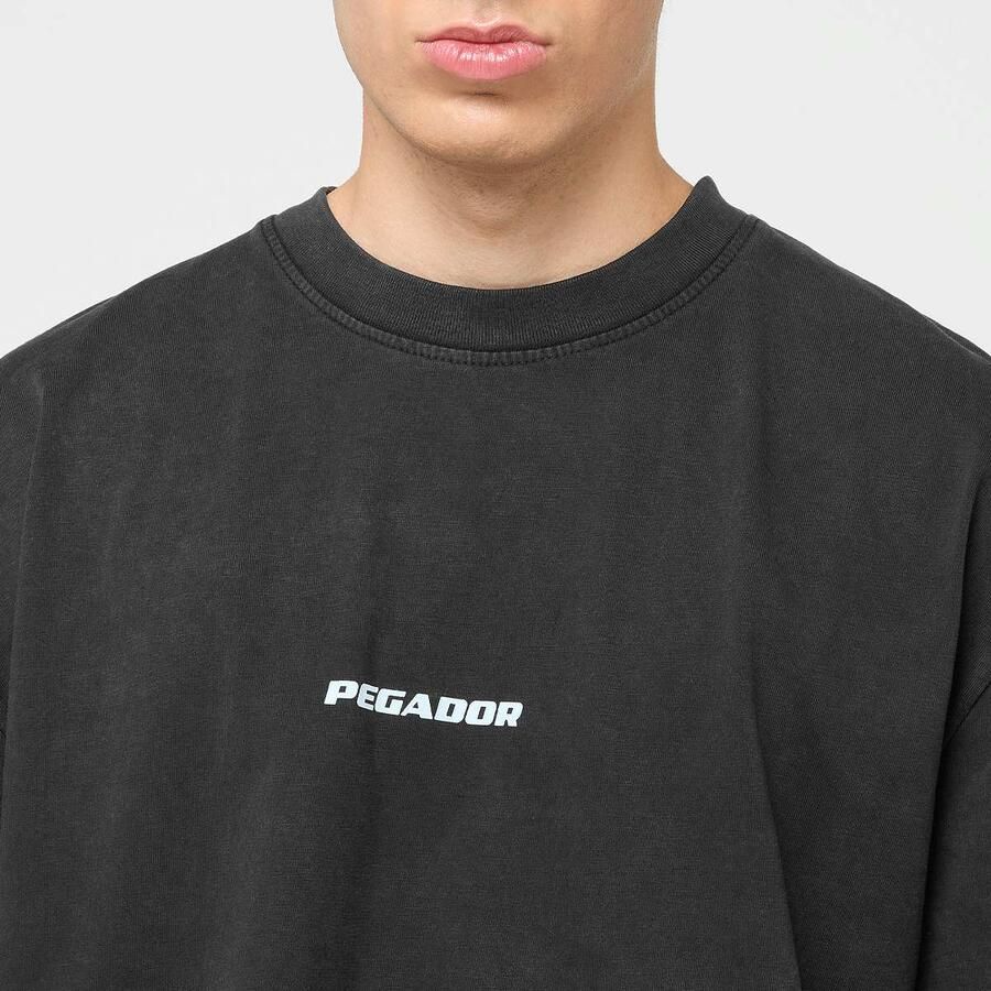 Pegador Zenor Oversized Tee Men T-Shirts & Polo's zwart Maat XL Kleding - Foto 2