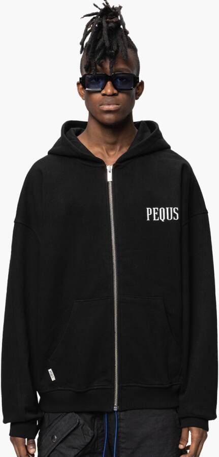 PEQUS Sweatjack met labelprint