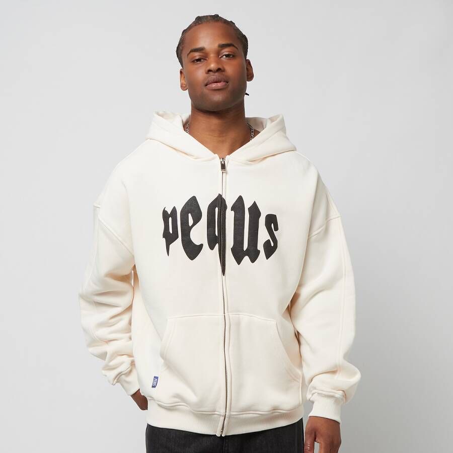 Pequs Mythic Zip-hoodie Hooded vesten Kleding cream maat: XL beschikbare maaten:XL