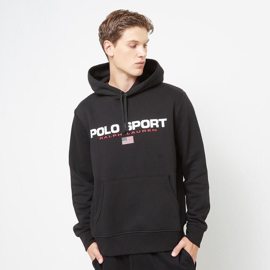 Polo Sport Ralph Lauren LSPOHOODM6-Long Sleeve-Sweatshirt Men Hoodies & Sweaters zwart Maat S Kleding - Foto 3