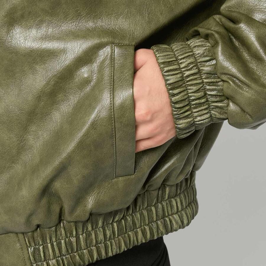 Prohibited Bloom Bomber Jacket Men Bomberjacks groen Maat XL Kleding - Foto 2