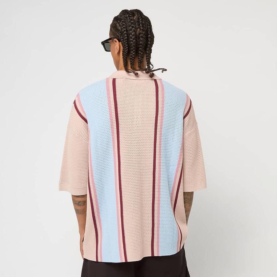 Prohibited Charlies Knitted Polo Men T-Shirts & Polo's multicolor Maat XL Kleding