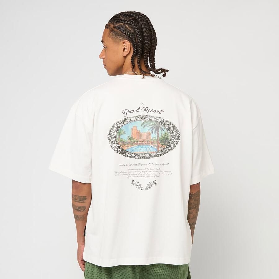 Prohibited Grand Pool Tee Men T-Shirts & Polo's beige Maat XL Kleding - Foto 3