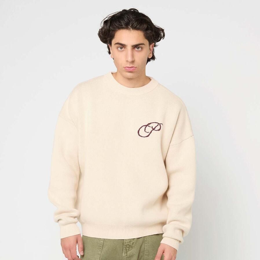 Prohibited Initial Knit Sweater Men Kleding beige Maat XL - Foto 3