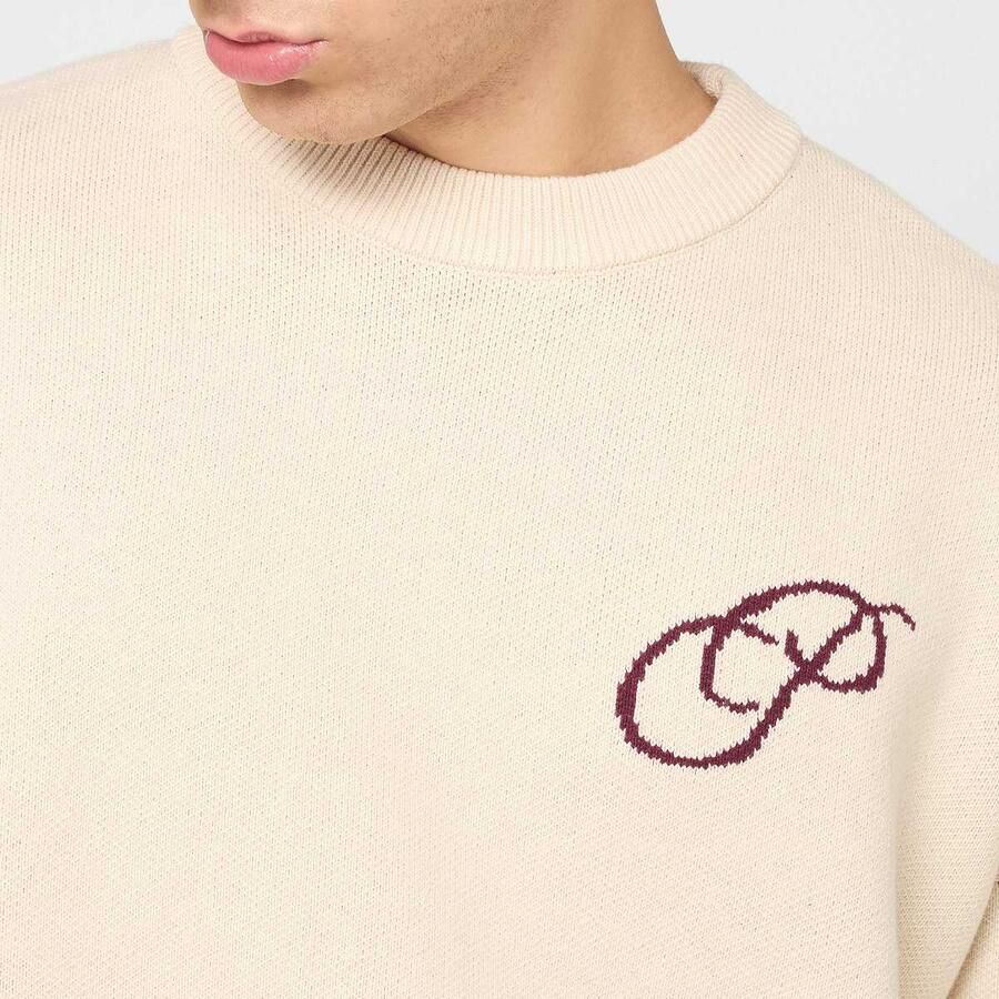 Prohibited Initial Knit Sweater Men Kleding beige Maat XL - Foto 2