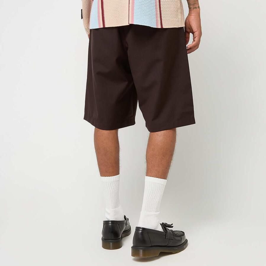 Prohibited Pleated Shorts Men bruin Kleding - Foto 2