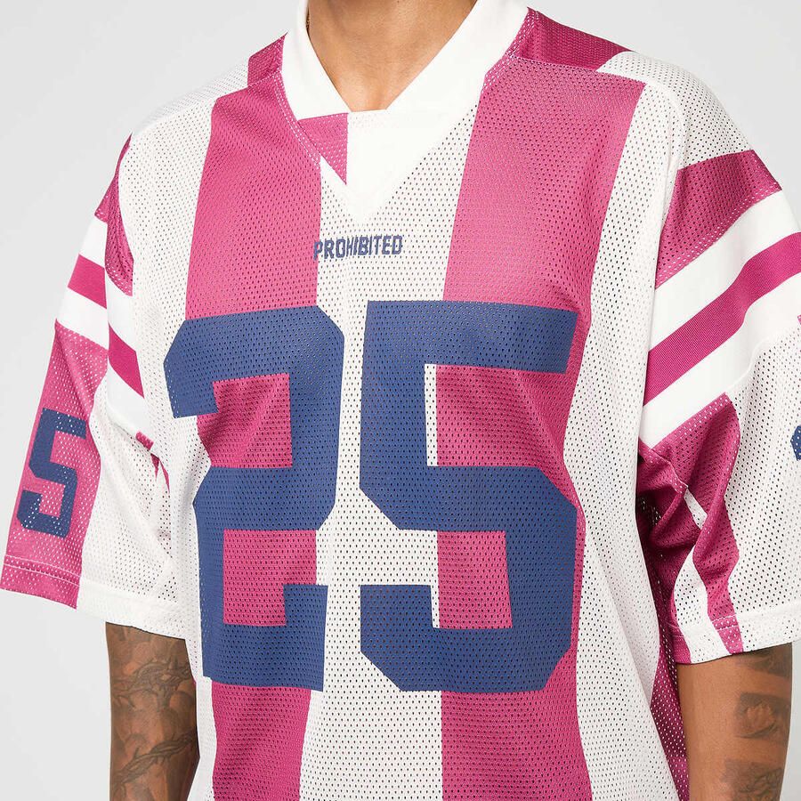 Prohibited SC Kit Striped Men Jersey's rood Maat XL Kleding - Foto 2