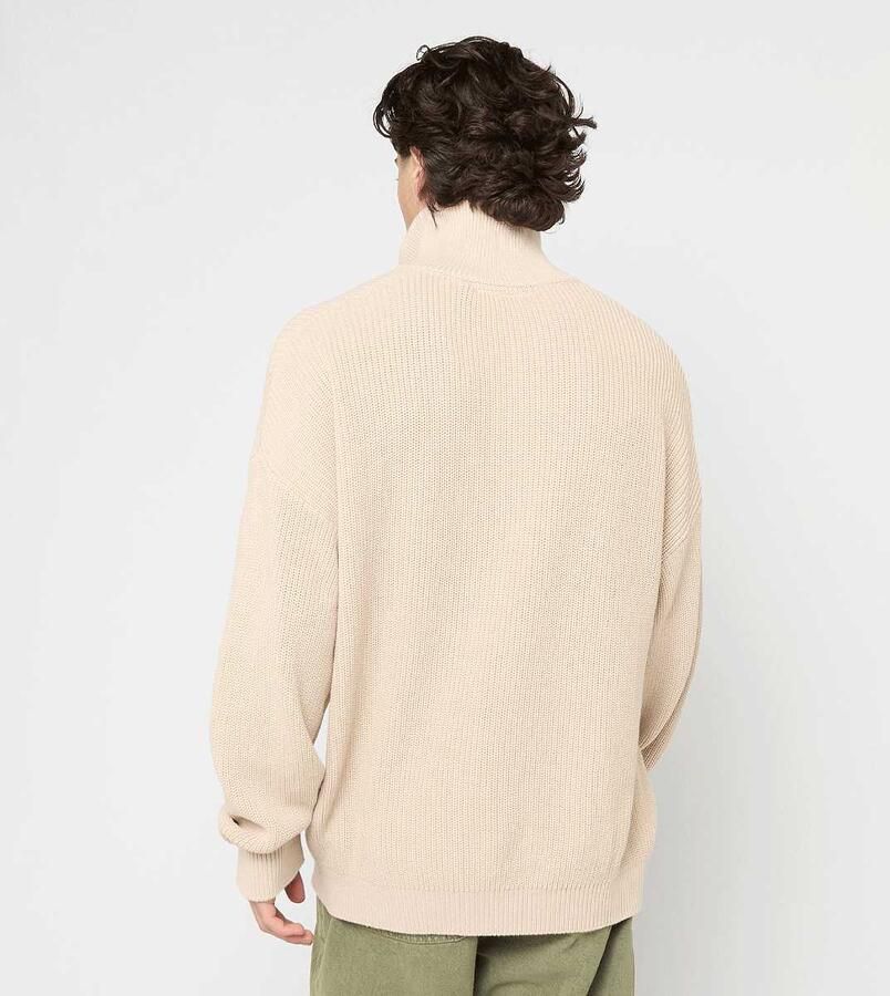 Prohibited Scout Knit Half-Zip Men Kleding beige Maat XL - Foto 2