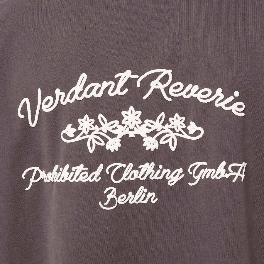 Prohibited Verdant Reverie Tee Men T-Shirts & Polo's bruin Maat XS Kleding - Foto 2