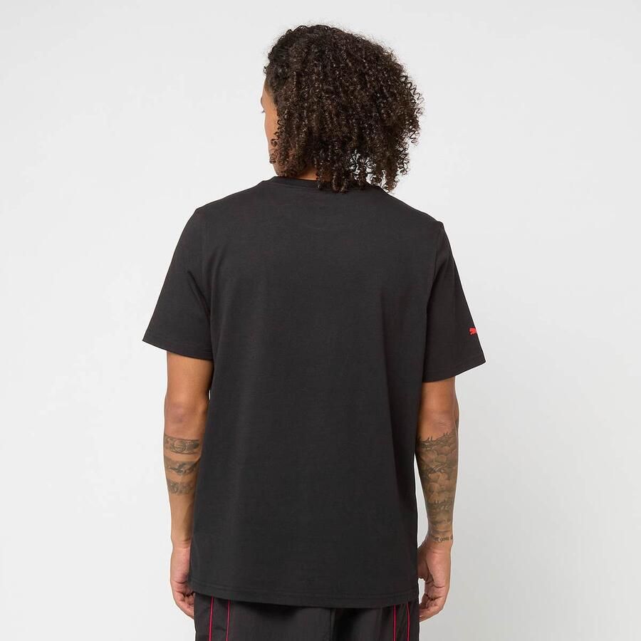 Puma F1 Essential Logo Tee 180g Men T-Shirts & Polo's zwart Maat XL Kleding