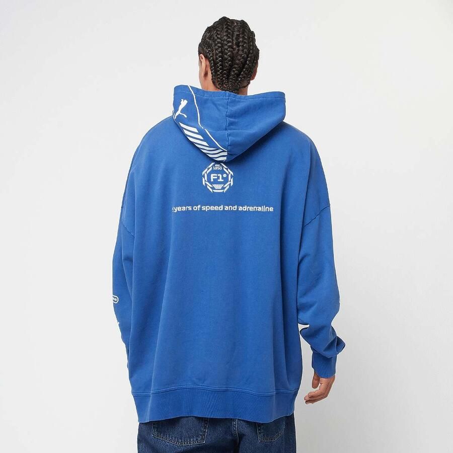 Puma F1 Hoodie Men Hoodies & Sweaters blauw Maat XL Kleding