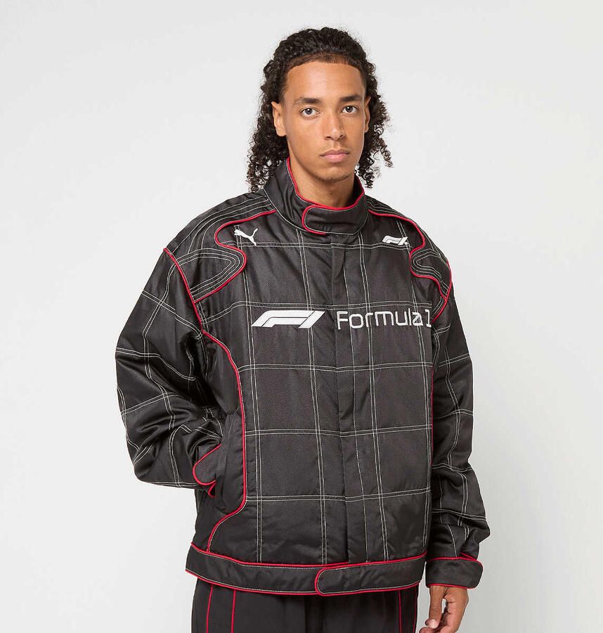 Puma F1 Lifestyle Racing Jacket Men Bomberjacks zwart Maat M Kleding - Foto 3