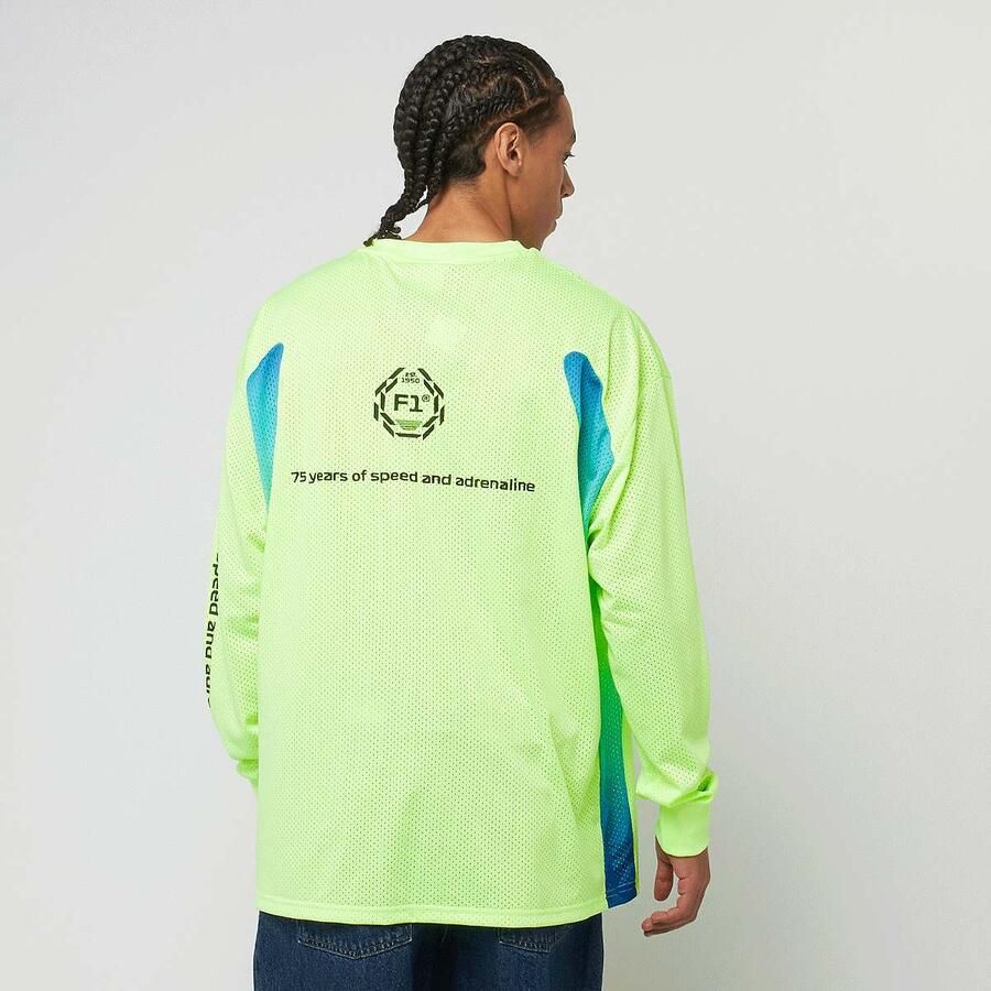 Puma F1 Oversized Longsleeve Tee Men Longsleeves groen Maat XL Kleding