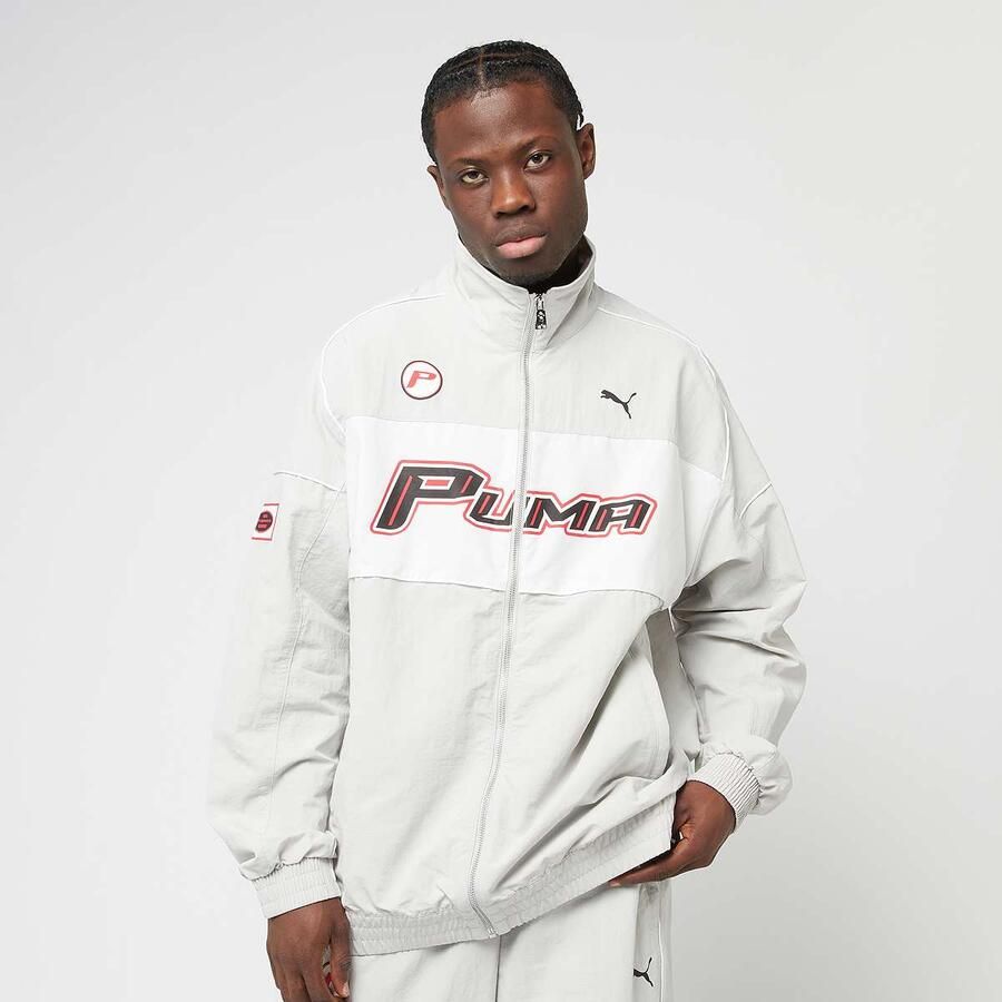 Puma SDS Relaxed Graphic Track Jacket WV Men Trainingspakken grijs Maat XL Kleding - Foto 3