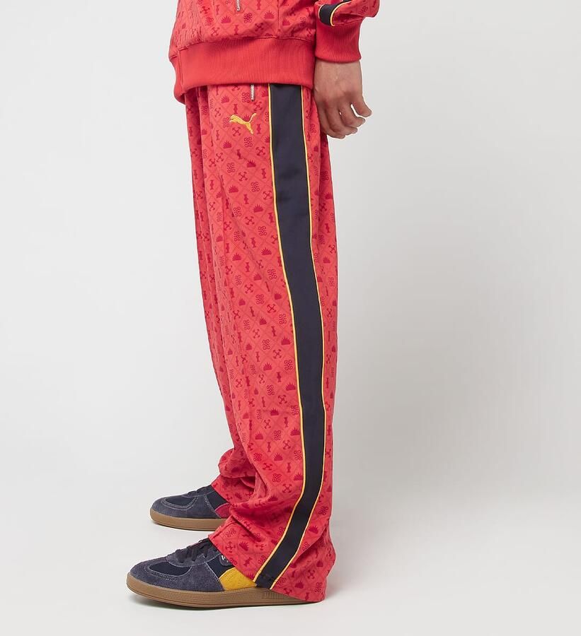 Puma T7 Road To Unity All Over Print Relaxed Straight Tracküants DK Men Trainingsbroeken rood Maat XL Kleding - Foto 2