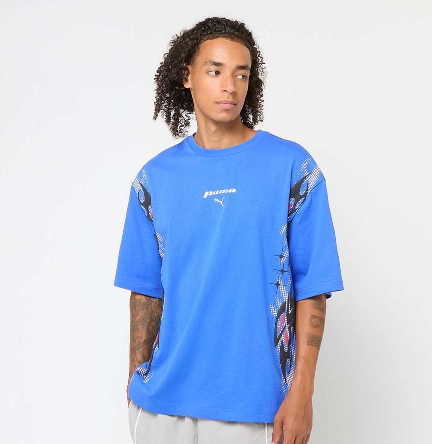 Puma tech-X Boxy Tee Men T-Shirts & Polo's blauw Maat XL Kleding - Foto 3