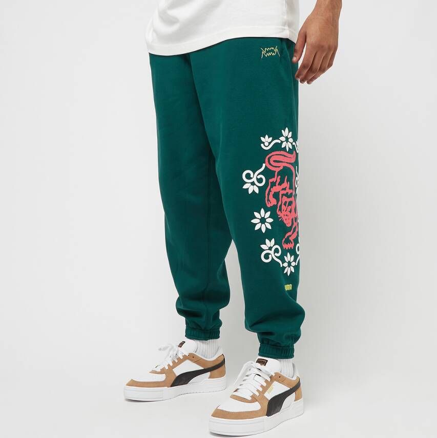 Puma Run It Back Pant 2 Trainingsbroeken Kleding varsity green maat: XXL beschikbare maaten:S M L XXL