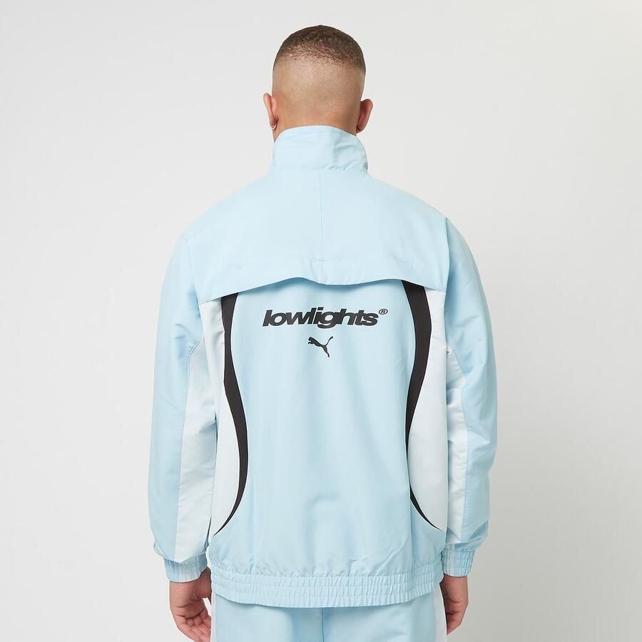 PUMA x Low Lights Cellerator Blazon Track Jacket Puma Men Trainingspakken blauw Maat XL Kleding