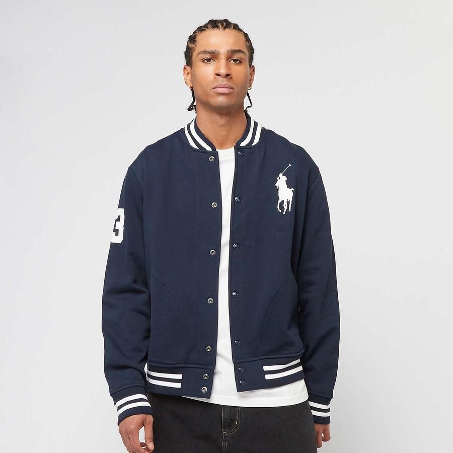 Polo Ralph Lauren Baseball Jacket Men Bomberjacks blauw Maat XL Kleding - Foto 3