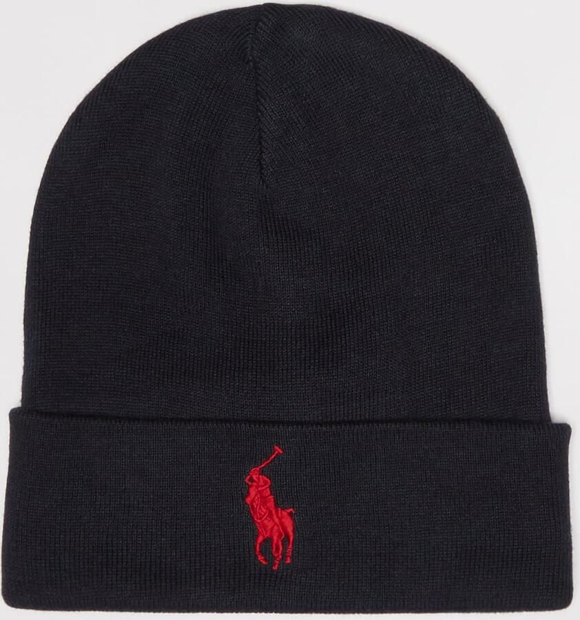 Polo Ralph Lauren Cold Weather Hat Unisex Mutsen blauw Maat ONE SIZE Accessoires - Foto 2