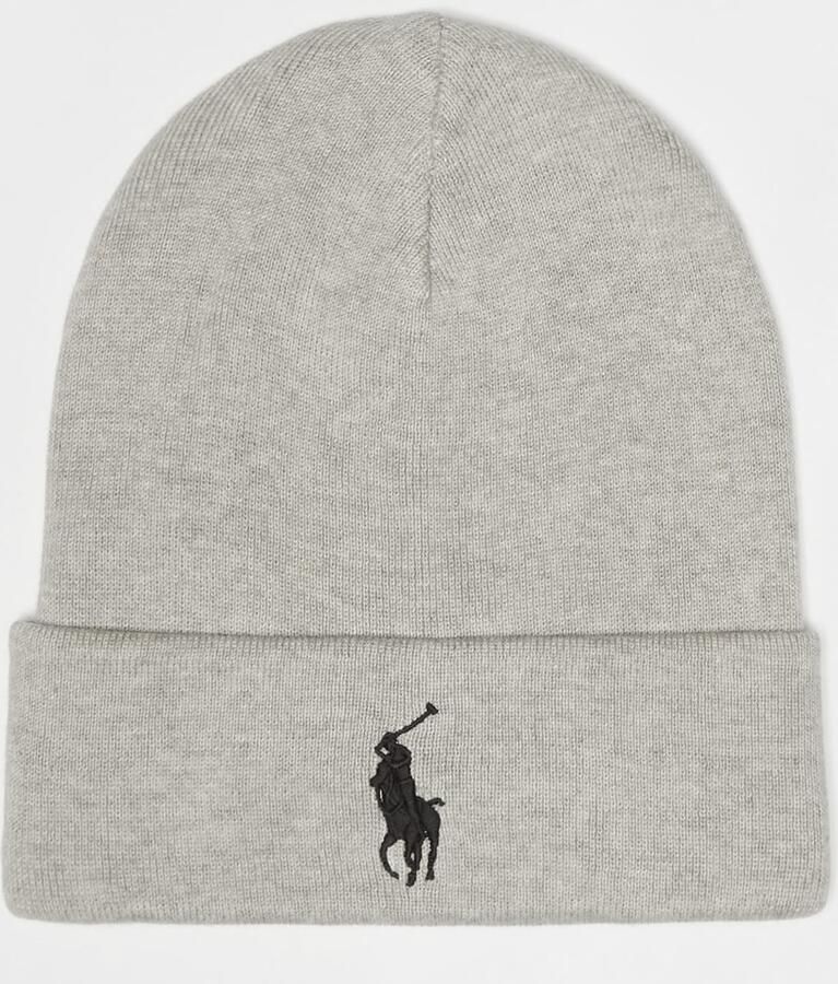 Polo Ralph Lauren Cold Weather Hat Unisex Mutsen grijs Maat ONE SIZE Accessoires - Foto 4