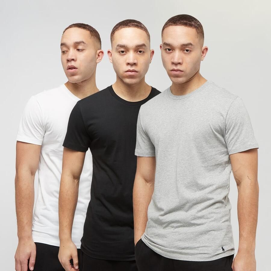 Polo Ralph Lauren T-shirt Korte Mouw 3 PACK CREW UNDERSHIRT - Foto 3