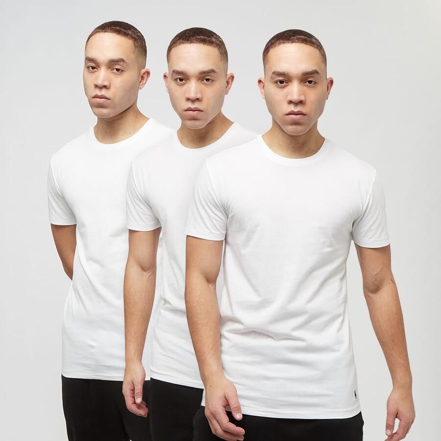 Polo Ralph Lauren Crew Undershirt (3 Pack) T-shirts Heren white maat: XXL beschikbare maaten:S M L XL XXL - Foto 3