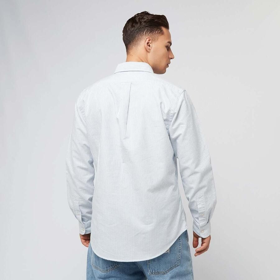 Polo Ralph Lauren Overhemd Lange Mouw CHEMISE AJUSTEE EN OXFORD COL BOUTONNE LOGO PONY PLAYER MULTICO