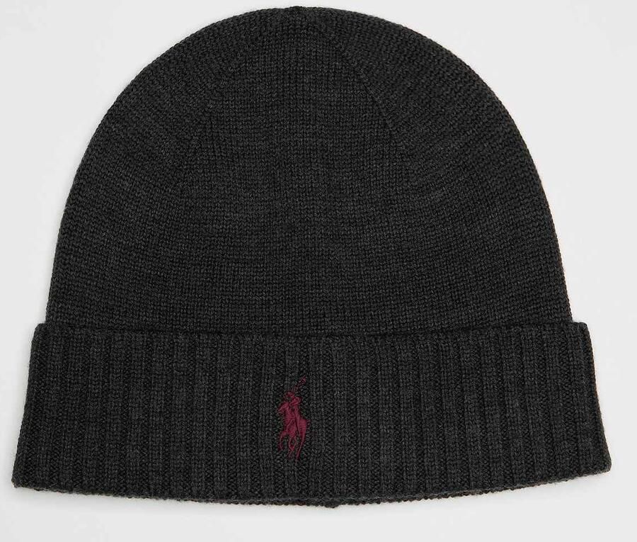 Polo Ralph Lauren Fold-Over Cold Weather Hat Unisex Mutsen grijs Maat ONE SIZE Accessoires - Foto 3