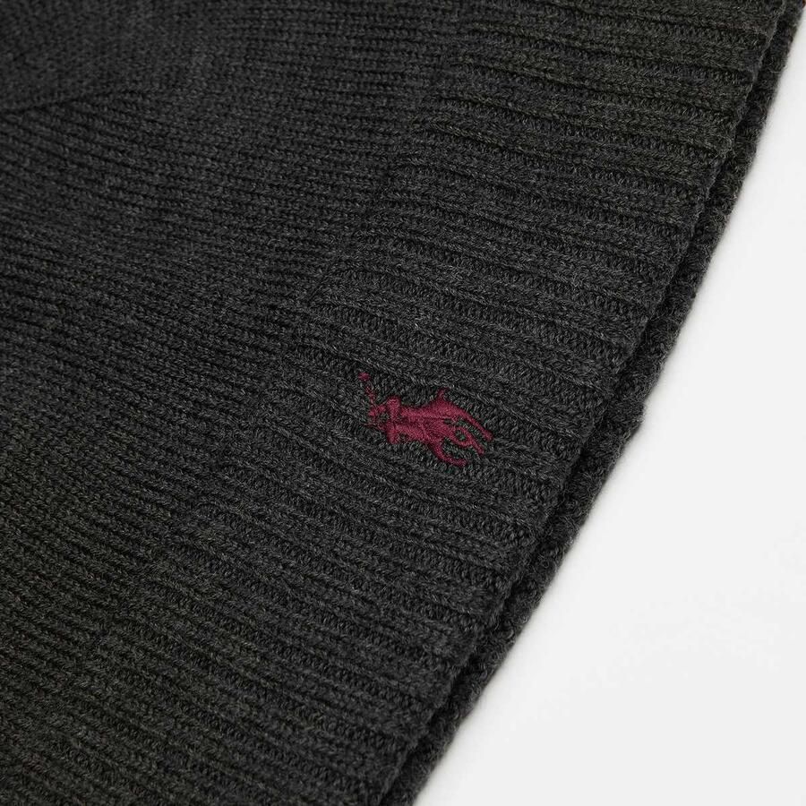 Polo Ralph Lauren Fold-Over Cold Weather Hat Unisex Mutsen grijs Maat ONE SIZE Accessoires