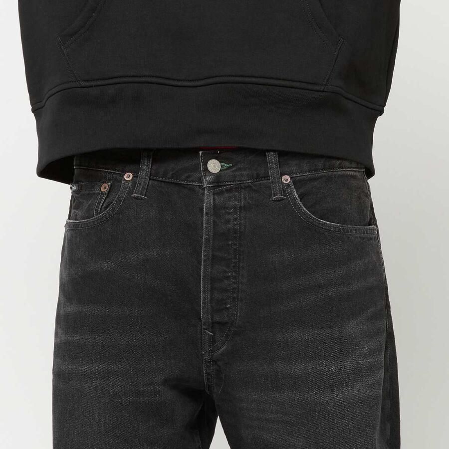 Polo Ralph Lauren Heritage Full Length Straight Jeans Men Spijkerbroeken zwart Kleding