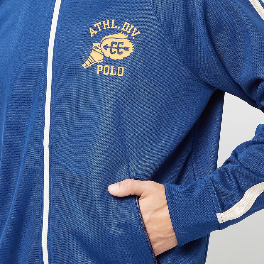 Polo Ralph Lauren Long Sleeve Full Zip Track Jacket Men Trainingspakken blauw Maat M Kleding - Foto 2