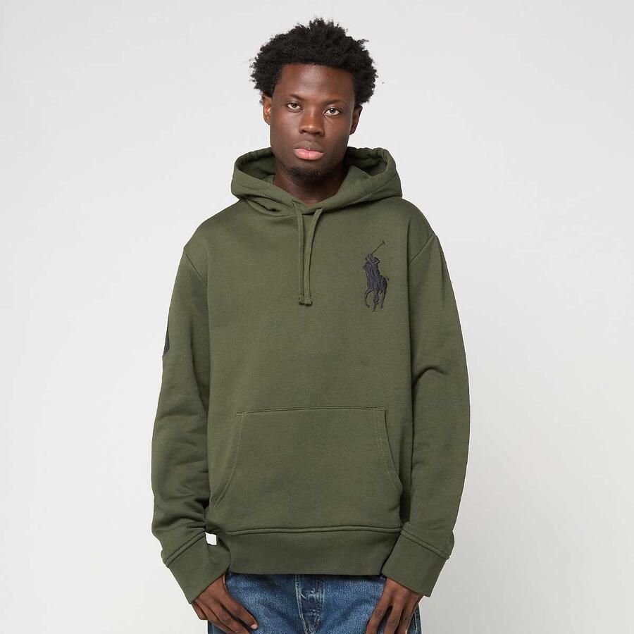 Polo Ralph Lauren Long Sleeve Hooded Sweatshirt Men Hoodies & Sweaters groen Maat XL Kleding - Foto 3